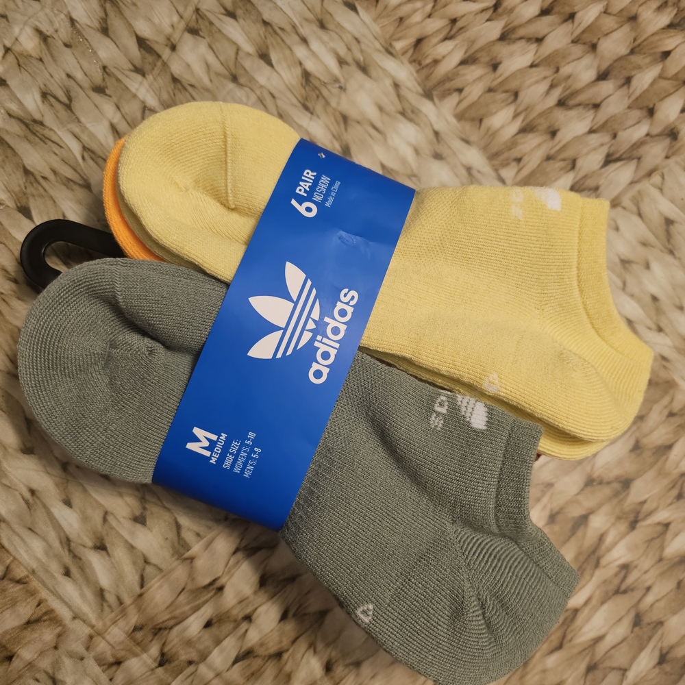 Adidas Women's  Ankle Socks - 6 Pack